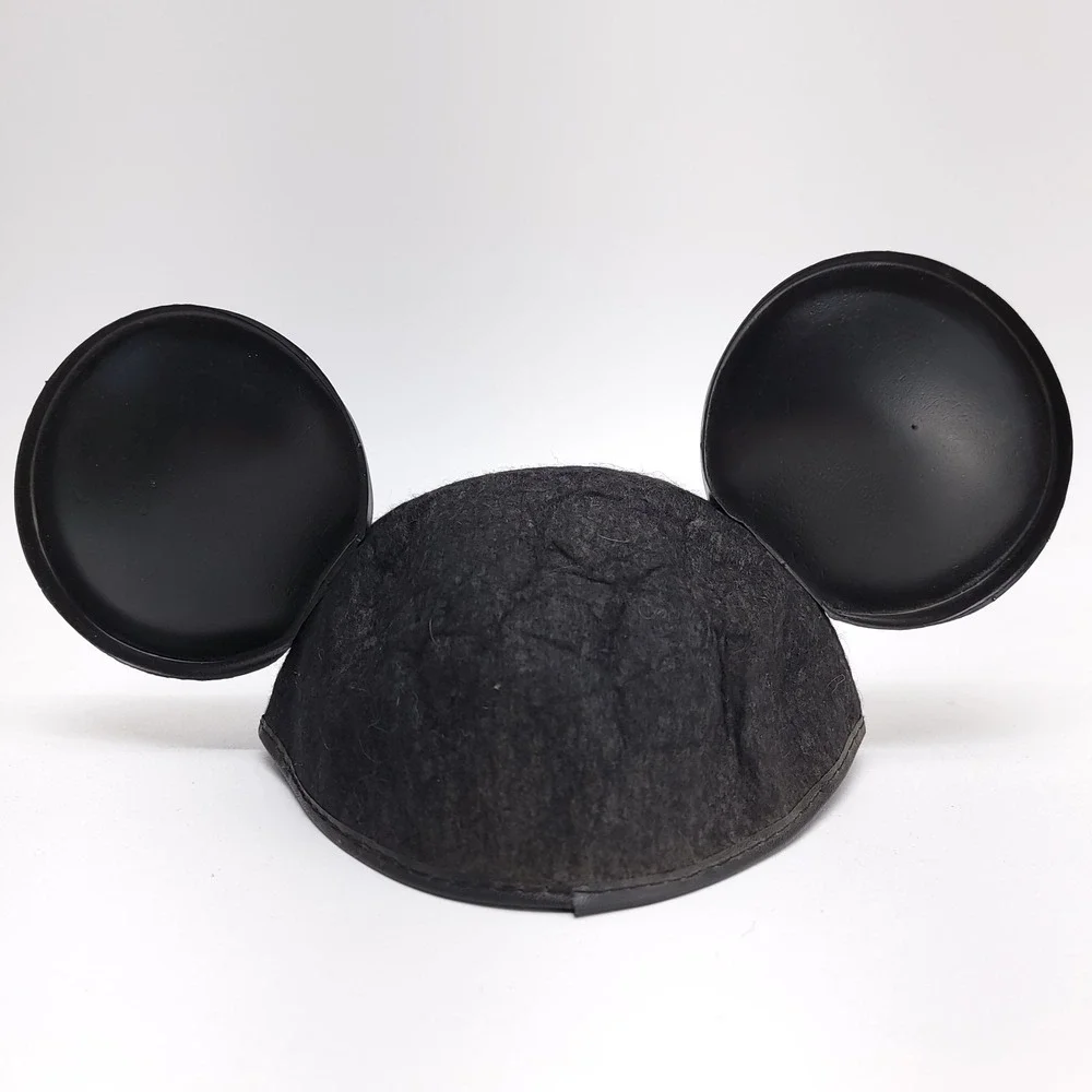 Mickey Mouse Club Plastic Ears Felt Hat Walt Disney Original‎ 1960's